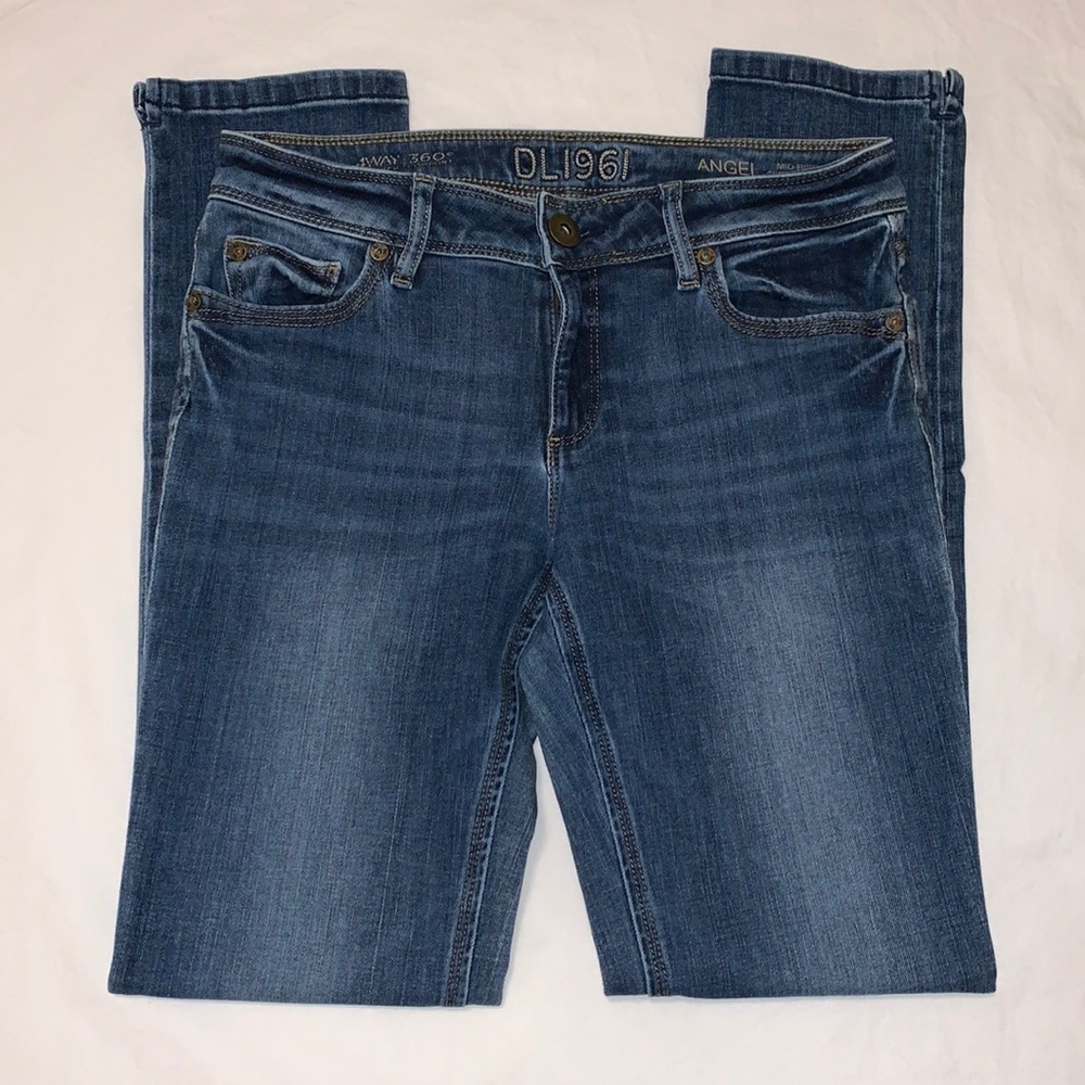 DL1961 Angel Mid-Rise Skinny Ankle Jeans